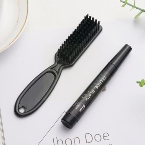 Beard Filling Pen Kit Barber Pencil With Brush Salon Tool Eyebrow Styling Engraving Male Hair Tool Repair Shape Must G1e9