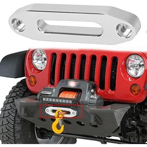 4-7/8'' Hawse Fairlead Small Winches Synthetic Mount Winch Rope 4000lbs Bearing for Polaris Arctic Cat ATV UTV