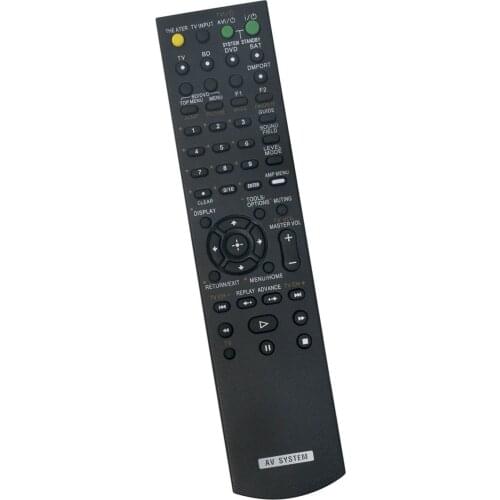 New Replace Remote Control For Sony HT-CT100 SA-WCT100 SS-MCT100 HTCT100 SAWCT100 SSMCT100 AV A/V Receiver
