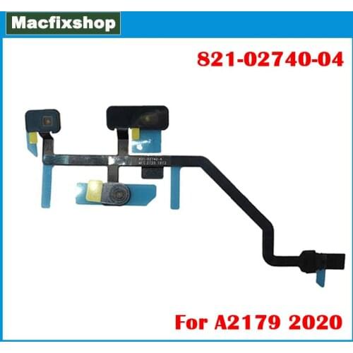 Genuine A2179 MIC Flex Cable 821-02740-04 2020 For Macbook Air 13.3" A2179 Microphone Cable EMC 3302 821-02740-A Tested OK