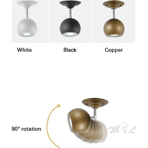 Modern Hanging Ceiling lamps Led Ceiling Lights Iron Globe Ceiling lighting Bedroom Lights for Cafe Clothing Shop Lamp Luminaria