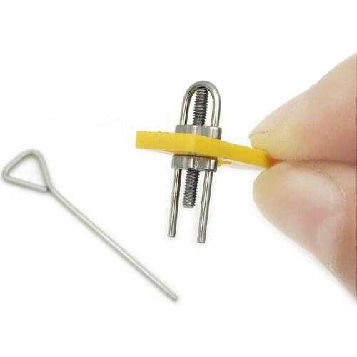 Dental Lab Orthodontic Teeth Stainless Steel Expansion Screw for Skeleton Type 1pc