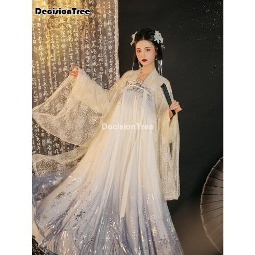 2021 hanfu women chinese dance costumes chinese hanfu traditional chinese dress fairy ancient chinese costume