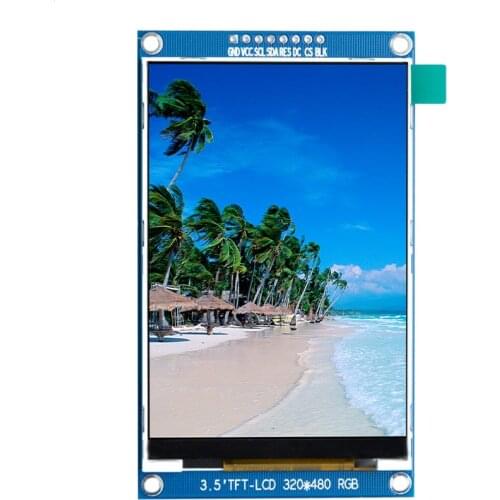 3.5 inch 8PIN SPI TFT LCD Color Screen with Adapter Board ILI9486 Drive IC 320*480(RGB)