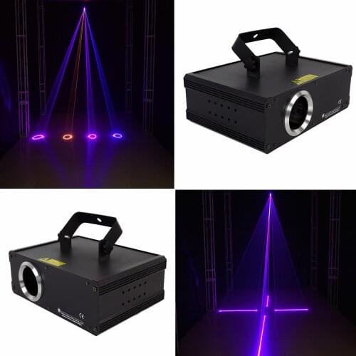 500mW 1W RGB animation pattern laser light, animation projector performance stage lighting suitable for disco venues