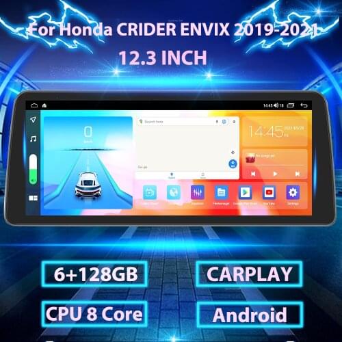 12.3 INCH Android car Radio With screen For Honda Crlder envlx 2019 - 2021 Car Auto Vertical Screen DVD Multimedia player 2 din