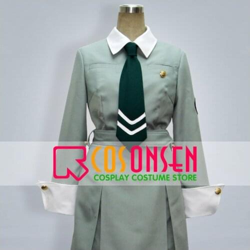 COSPLAYONSEN Persona St.ERUMIN Girl School Uniform Green Color All Sizes Custom Made