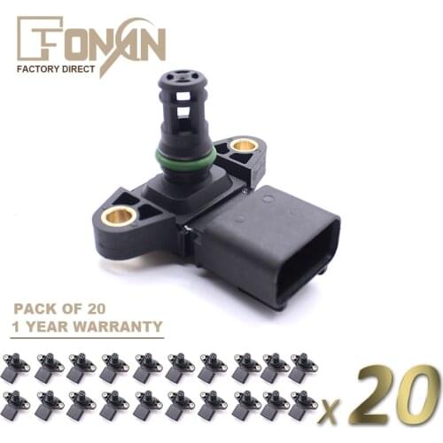 3BAR 43.5PSI MAP Vacuum Boost MAP Sensor For 2010-2019 FORD F-150 TAURUS SHO 3.5L ECOBOOST V6 AA5A9F479AB AA5Z9F479D 5WK96848