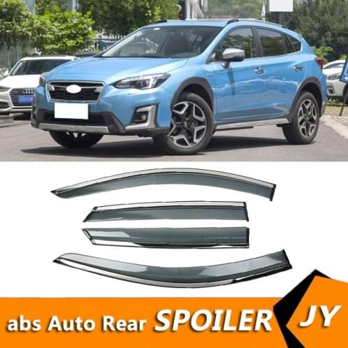 For Subaru XV 2018-2020 Window Visor Vent Shades Sun Rain Deflector Guard For Subaru XV Auto Accessories 4PCS/SET