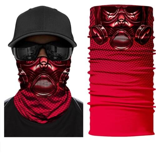 Breathable Neck Gaiter 3D Cycling Bandana Sports Windproof Protective Face Cover Biker Half Mask Headwear Bicycle Headband Scarf