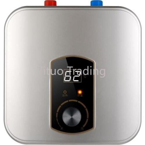 Small Smart Home Microcomputer Kitchen Water Heater 1500w High Power 8L/10L/16L Capacity Storage Type Electric Water Heater EF