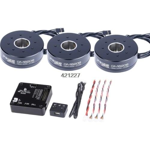 Iflight Ipower AlexMos 32 BIT Extended BGC with GM6208-150T GM6208 150T Brushless Motor Combo Set upgrade GBM6208H-150T