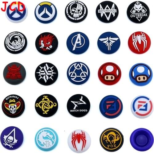 2pcs For Xbox 360 One X S Joystick Caps Analog Thumb Stick Grips Cover for PlayStation 5 4 PS5 PS4 Pro Slim Controller hat
