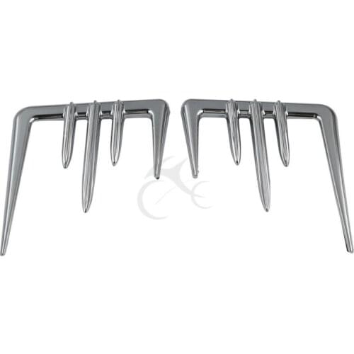 Motorcycle Chrome Glove Box Accents Trims For Honda GL1800 GL1800A Goldwing 2001-2010 ABS