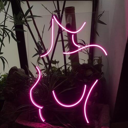 Neon Sign Light Custom Sexy Flex Led Aesthetic Room Decor Bedroom Décorations Chambre For Wall Bar Party Light Up Signs