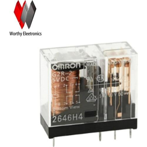 Wholesale 10pcs/lot relay G2R-2-5VDC