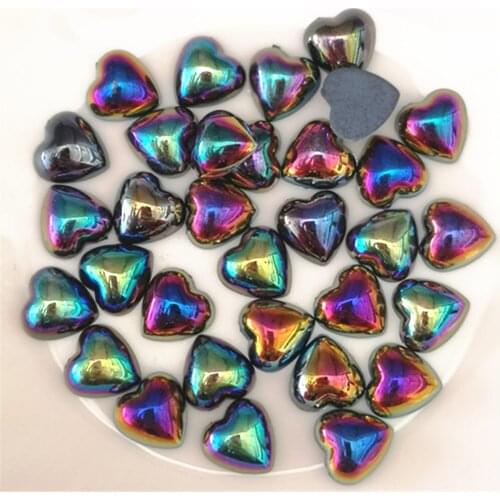 8mm 60PCS AB Flatback Rhinestone and Crystal Acrylic Stone Rhinestone DIY Clothes Crafts