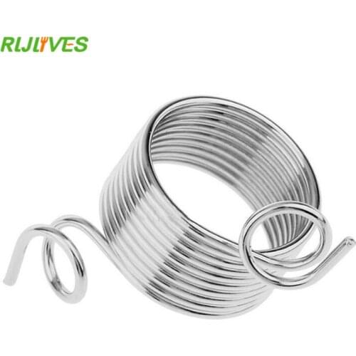 1Pc Yarn Spring Guides Knitting Thimble Diameter 19mm According to Finger Size