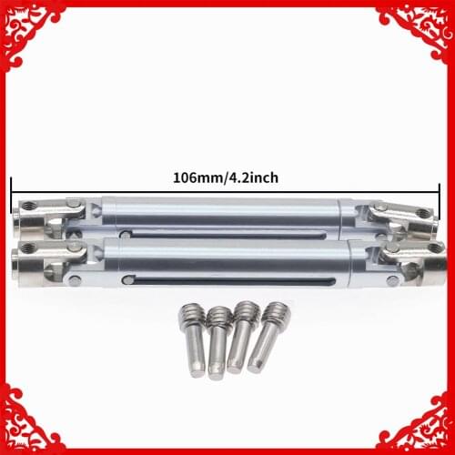 2pcs #45 steel center drive shaft dogbone 106-138mm for rc hobby model car RedCat 1/10 Everest Gen7 Pro/Sport Upgraded part