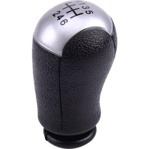 6 Speed Car Interior Manual Gear Stick Shift Level Knob Head Ball ABS Fit for Ford Focus Mondeo MK3 S-MAX C-MAX Mustang