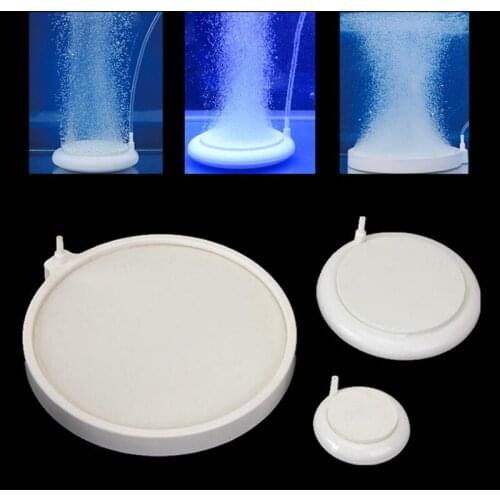 Silent Aquarium Nano Air Bubble Stone Low Pressure Fish Tank Oxygen Air Diffuser for 4mm 8mm Tube Aquarium Air Pump Accessories