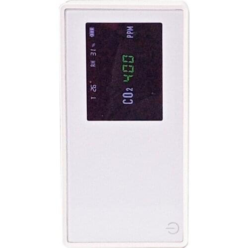 Carbon dioxide detector household indoor CO2 temperature and humidity test air USB charging monitor