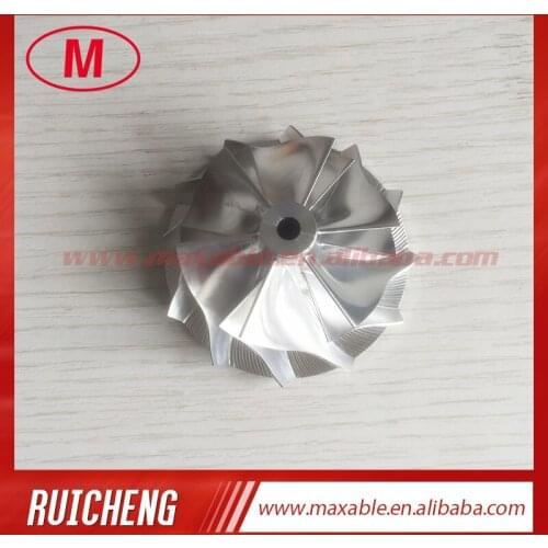 K04 45.09/56.08mm 6+6 blades aluminum 2024/milling/ billet compressor wheel for K04-22881