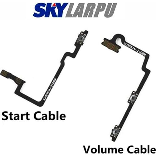 Power Button Flat Cable For OPPO A74 Cell Phone Start / Volume Side Key Flexible Ribbon Free Shipping