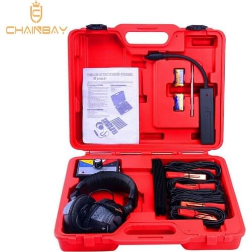 Combination Electronic Stethoscope Kit Auto Car Mechanic Noise Diagnostic Diagnostic Tool Six Channel