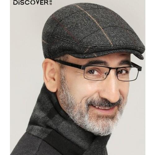 Autumn and Winter Thin Peaked Cap for the Elderly Casual Beret Spring and Autumn Advance Hats Cotton Hat Men