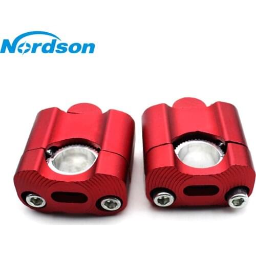 Nordson Motorcycle Riser Handlebar Aluminum Motorcycle Handle Bar For 22MM-28MM Motocross Handlebar