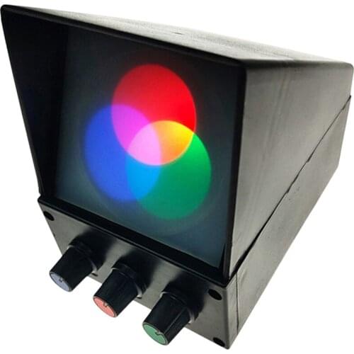 Three Primary Colors of Light Synthesis Tester, Physical Optical Experiment