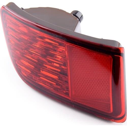 1Pc Rear Left Bumper Reflector Fog Light Housing Cover Fit For Toyota 4Runner Land Cruiser Prado 120 2003 2004 2005