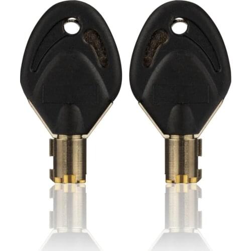 Golden Motorcycle Lock Anti Theft Bicycle Handlebar Grip Lock for Scooters ATV