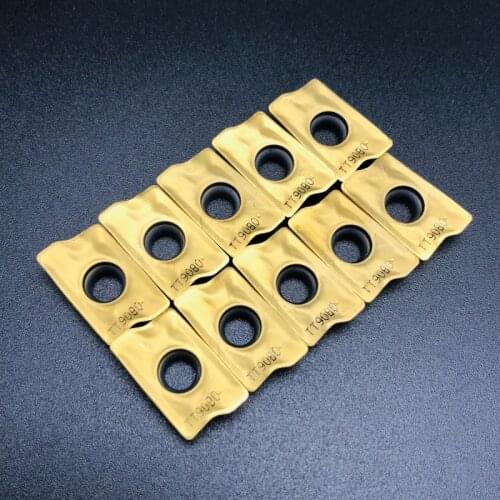 10PCS Turning Tool APKT1705 PER TT9080 Carbide Tool Metal Turning Tools Lathe Tool Tungsten Carbide Tool APKT 1705 Turning Tool