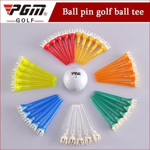 20pcs/pack PGM Golf Tees Golf Ball Holder Plastic Step Down Accessoris DownTee Anchor/78mm/62mm/50mm Golf Anchor Marker Tees