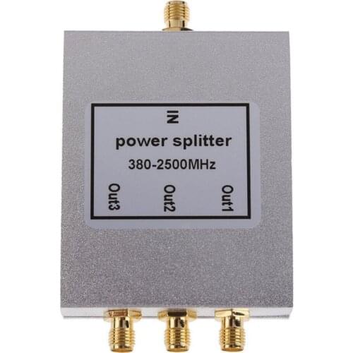 3Way SMA Female Power Divider mobilephone booster splitter signal booster 3way SMA Splitter 800~2500MHz 3port SMA Power Splitter