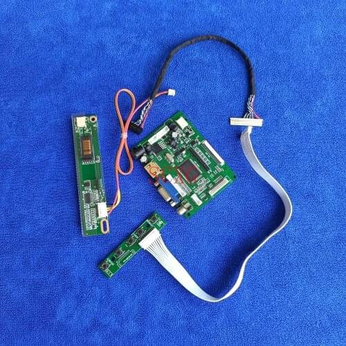 AV VGA HDMI-compatible LCD controller drive card DIY Kit monitor 1CCFL Fit HSD141PK11/LQ141F1LH02/UB141P03 1400*1050 30-Pin LVDS