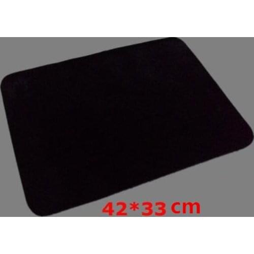 Free Shipping 10pcs/Lot 42*32cm Black High Quality Professional Card Deck Mat Close Up Magic Tricks Pad For Poker & Coin