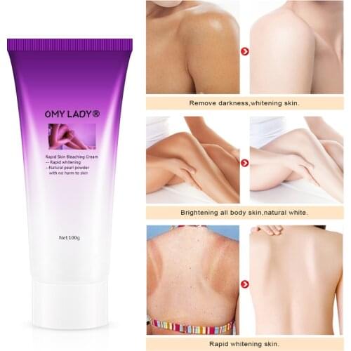 Rapid Skin Bleaching Cream Summer Beach Body Collagen Quick Whitening Nutritional Moisturizing Cream Skin Brightening Bleaching