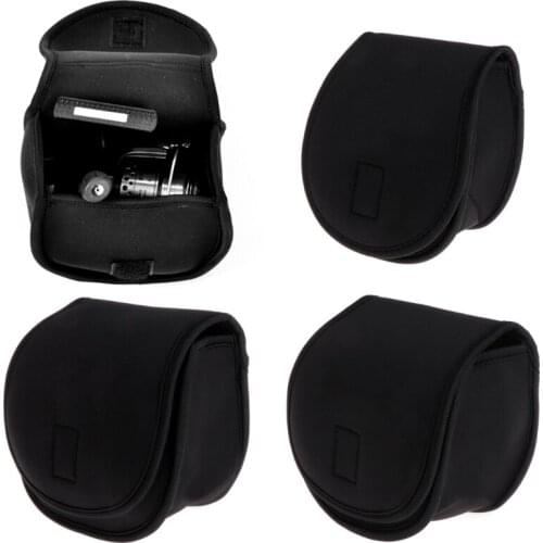 Spinning Reel Pouch Baitcasting Fishing Reel Bag Protective Case Cover Holder