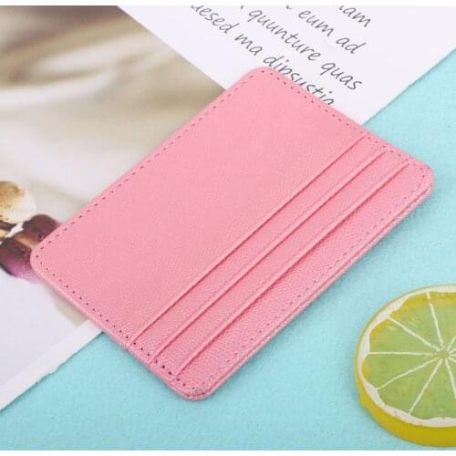 Card Holder Slim Bank Credit Card ID Cards Coin Pouch Case Bag Wallet Organizer N7MF