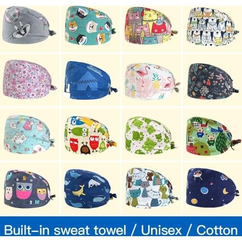 Hotel Restaurant printing Cotton hat kitchen Cooking work Caps Chef Working Cap Waitress Baker Comfortable Cap Catering work Hat