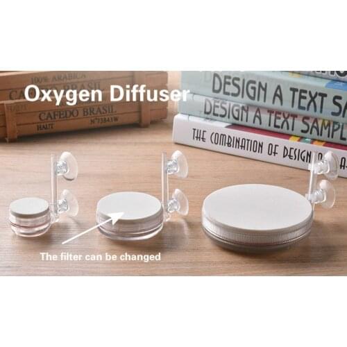 Oxygen Diffuser CO2 Air refiner fish tank pump nano air plate increasing sand head stone extremely fine bubble Stone Aquarium