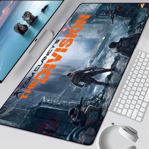 Tom clancys the division Mouse Pad Gaming Keyboard Mousepad Computer Office Desk Mat Mouse Carpet Padmouse PC Gamer Play Mats