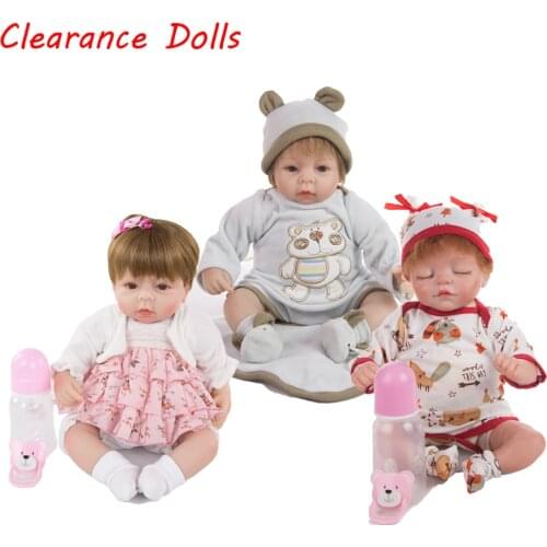 KEIUMI Clearance dolls 18-24 Inch Silicone Rebron Babies Boy Toys Doll Baby Reborn Dolls With Lowest Price High Quality On Sale