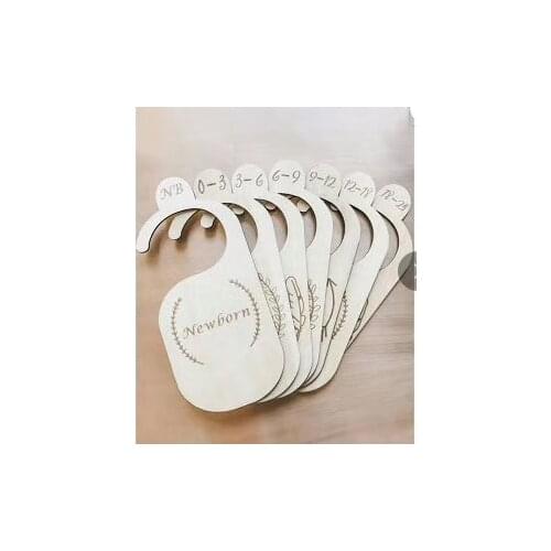 Laser Hollow Baby Growth File Logs card Christmas/Easter/Halloween Decoration Wedding Party Gift Custom Item