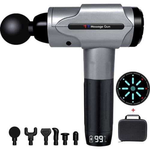 Massage Gun Fascia Gun Deep Tissue Muscle Relax Body Massager For Pain Relief Fitness Shaping