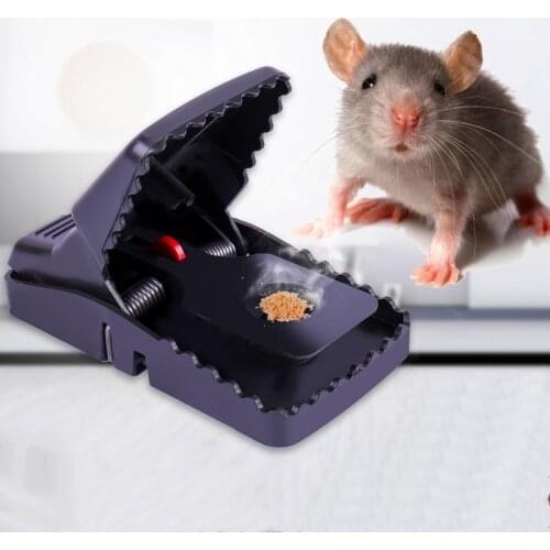 Reusable Plastic Mouse Trap Rat Mice Catching Small Rat Traps Mouse Pest Killer Mouse Snap Traps Rodent Catcher for Home