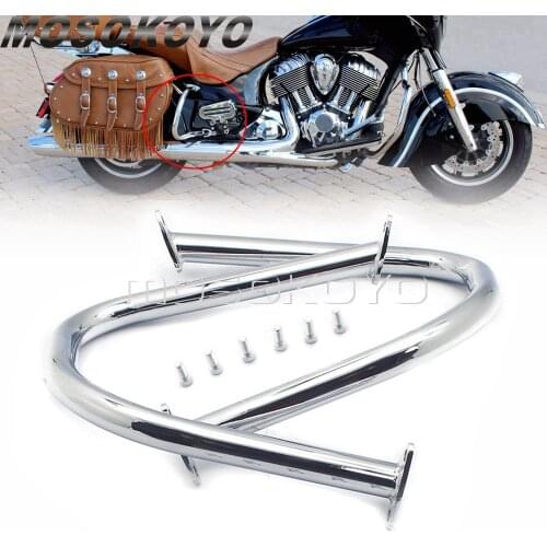 Motorcycle Rear Highway Crash Bars for Indian Vintage Dark Horse Roadmaster Elite Limited Challenger Chief Classic 2014-2021